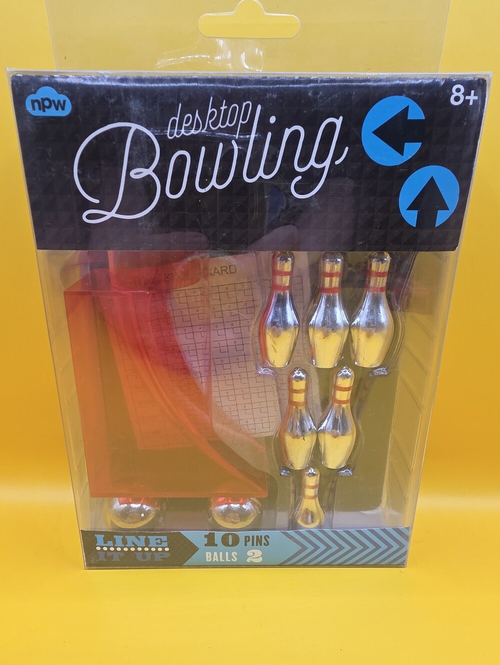 New- Desktop Bowling Game Office Tabletop Desk Game